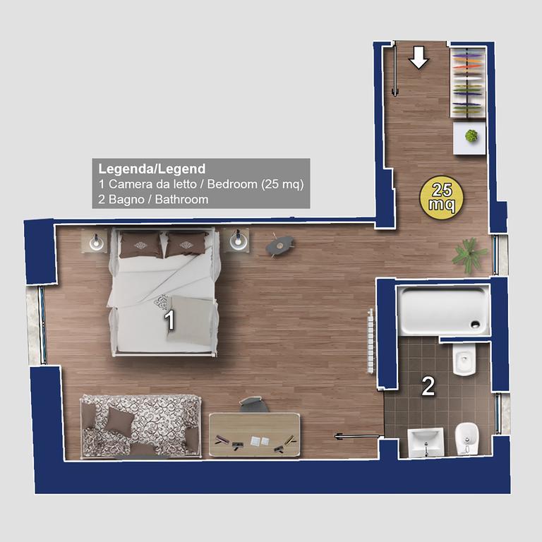 Casa de hóspedes Popolo&Flaminio Rooms Roma